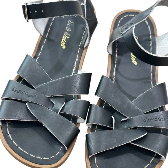 Salt Water Original Sandals In Black - Picture 3 of 7